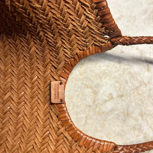 Dragon Diffusion Woven Leather Tote Bag - Picture 4 of 7